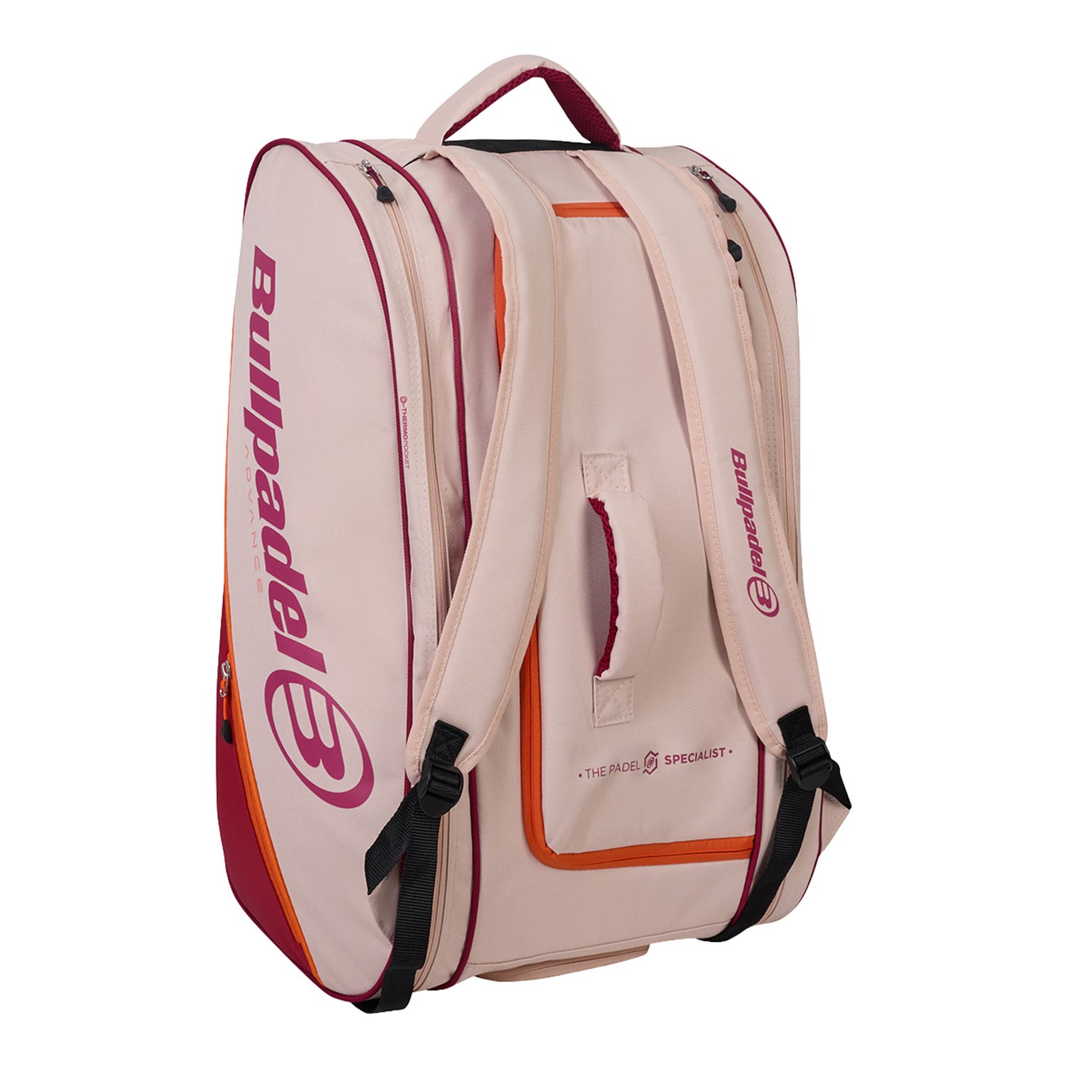 Bullpadel BPP26014 Beige/Pink padel racket bag