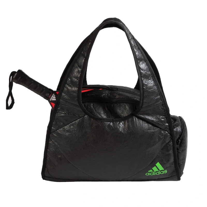 Große Adidas Schwarz und Grün Sporttasche