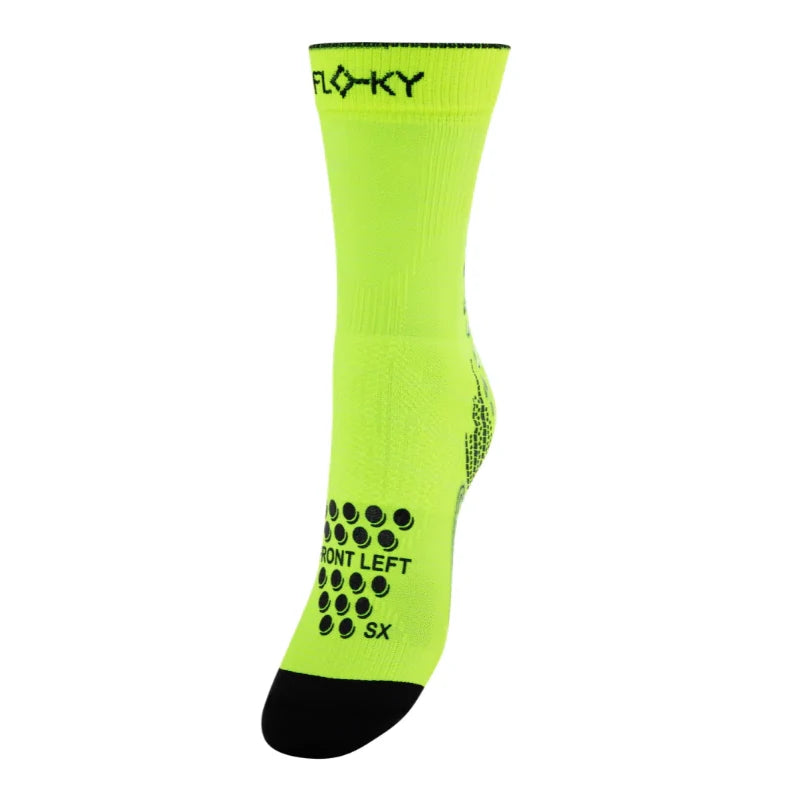Calcetines Floky S-mash Amarillo Fluor 2025