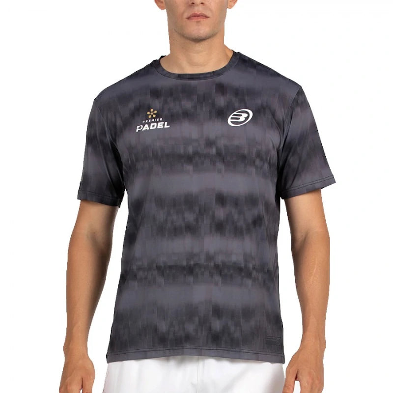 Bullpadel Pasco Schwarzes T-Shirt 2026