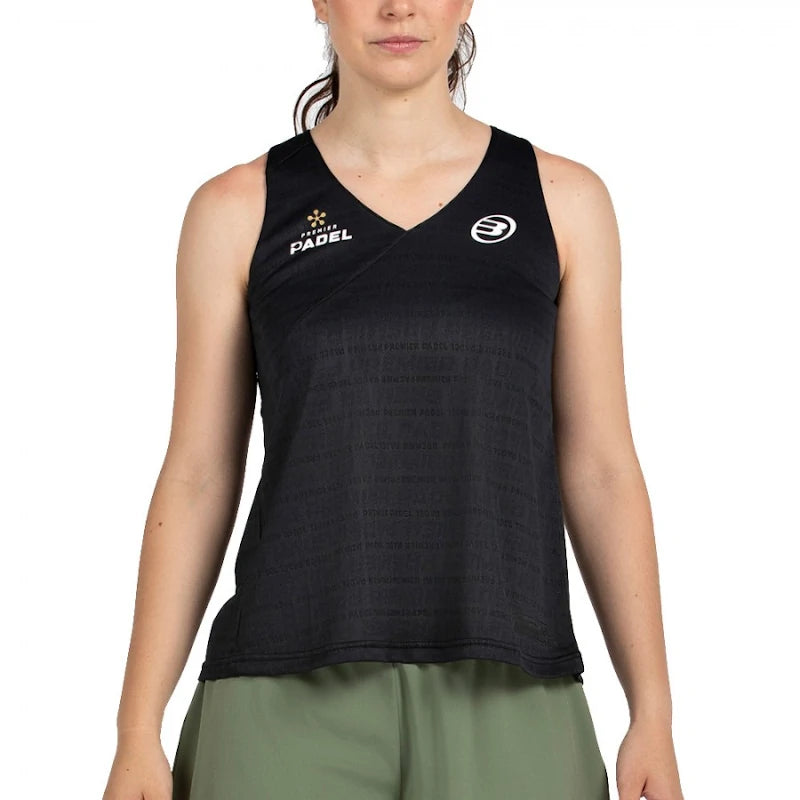 Bullpadel Piura Schwarzes T-Shirt 2026