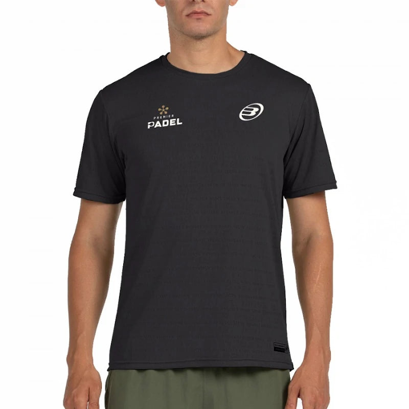 Bullpadel Prilep Schwarzes T-Shirt 2026