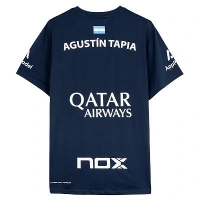 Nox Sponsors AT10 Dunkelblaues T-Shirt