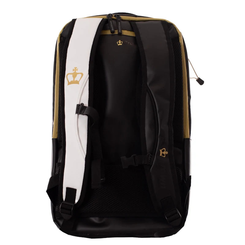 Black Crown Raptor V2 Backpack White/Gold