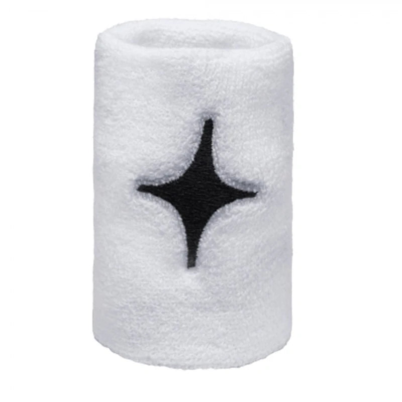 Muñequera Starvie Blanca Star Negro