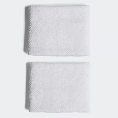 Muñequeras Adidas Pequeñas Blanco/Negro