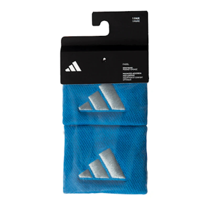 Muñequeras Adidas Pequeñas Azul/Gris