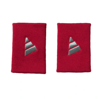 Muñequeras Adidas Rojo/Gris