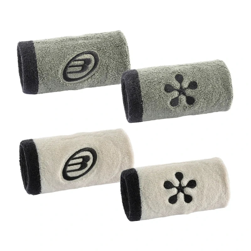 Muñequeras Bullpadel BPMU-PMR2607 Kaki/Crudo