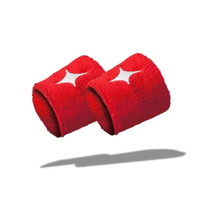 Muñequeras Starvie Rojas Star Blanca