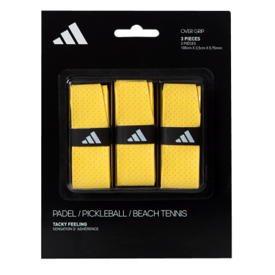 Pack 3 Overgrips Adidas Amarillos