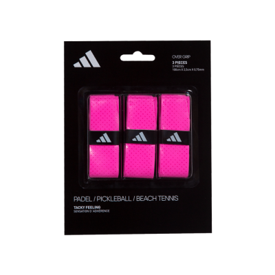 Pack 3 Overgrips Adidas Rosas