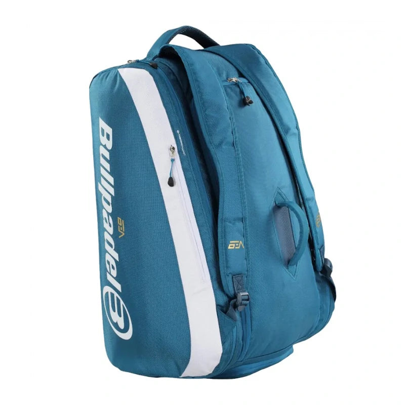 Bullpadel BPP26021 Perlblau-Grüne Padeltasche