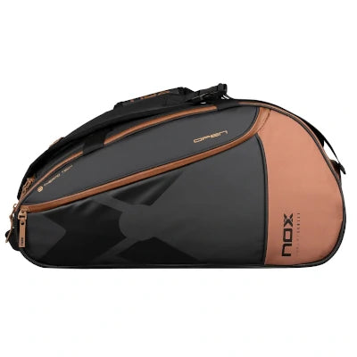 Nox Luxury Open Series Padeltasche Schwarz/Braun