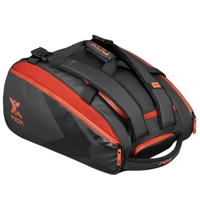 Nox Luxury Open Series Padel Bag Black/Red