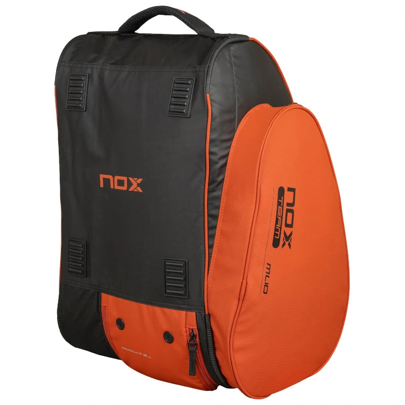 Nox ML10 Team Padeltasche Schwarz/Orange 2025