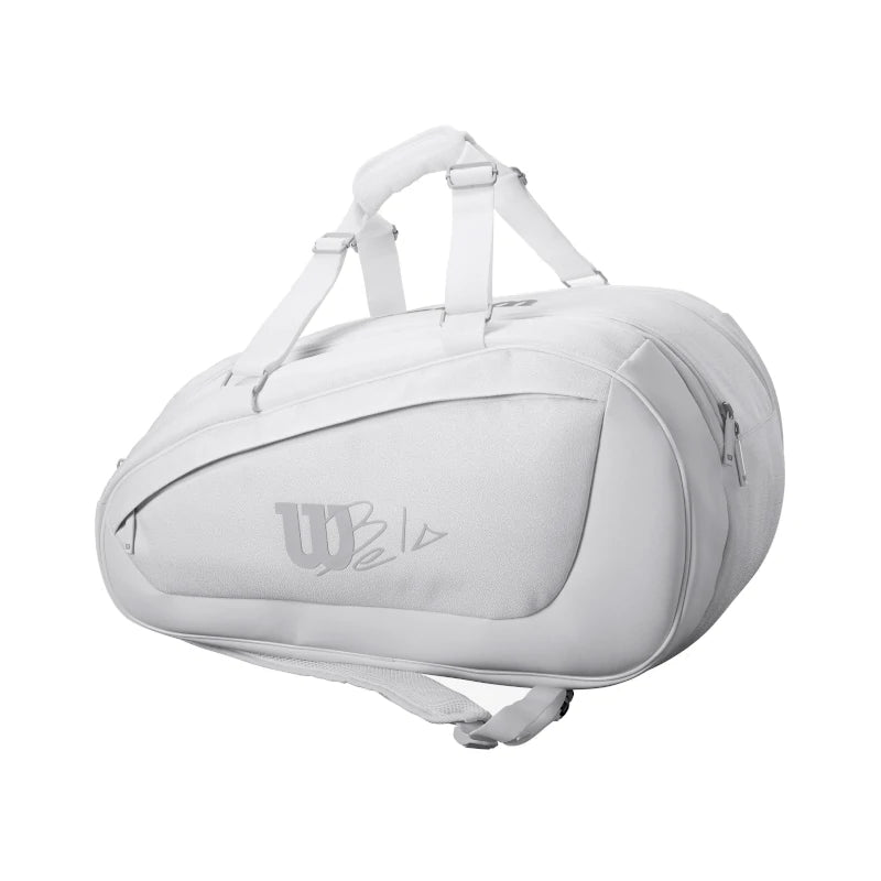 Wilson Bela Super Tour Weiße Padeltasche