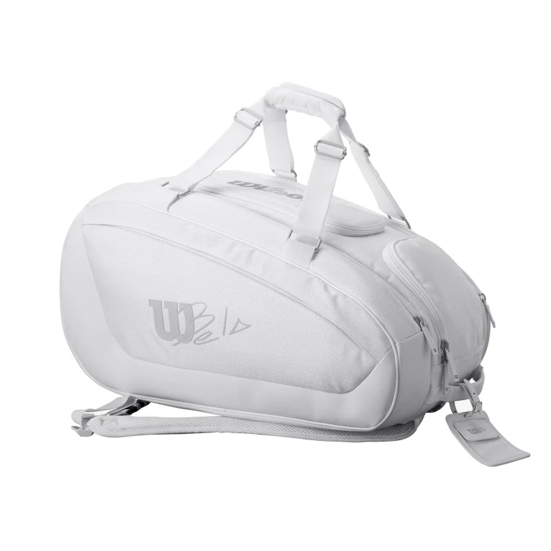 Wilson Bela Super Tour Weiße Padeltasche