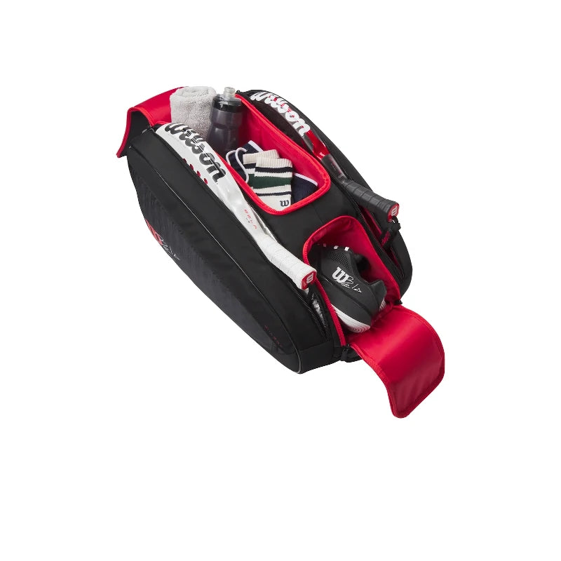 Wilson Bela V3 Padeltasche Schwarz/Rot