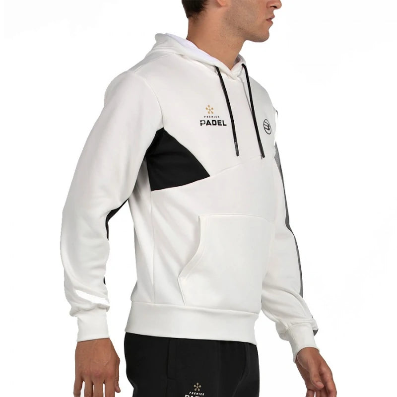 Sudadera Bullpadel Palmiro Blanco 2026