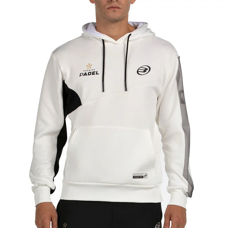 Sudadera Bullpadel Palmiro Blanco 2026