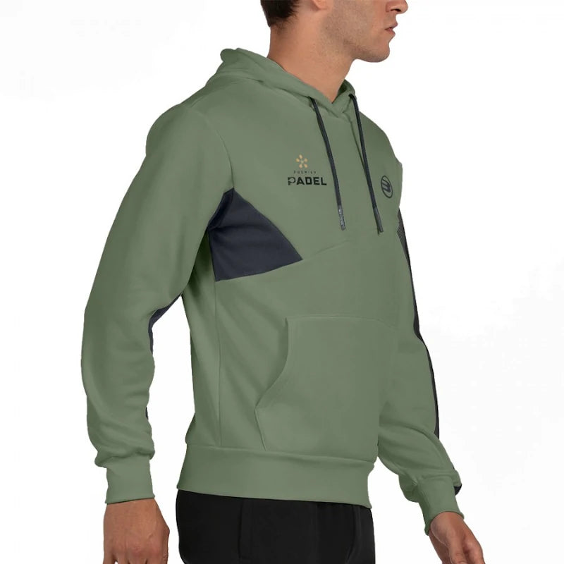 Sudadera Bullpadel Palmiro Verde 2026