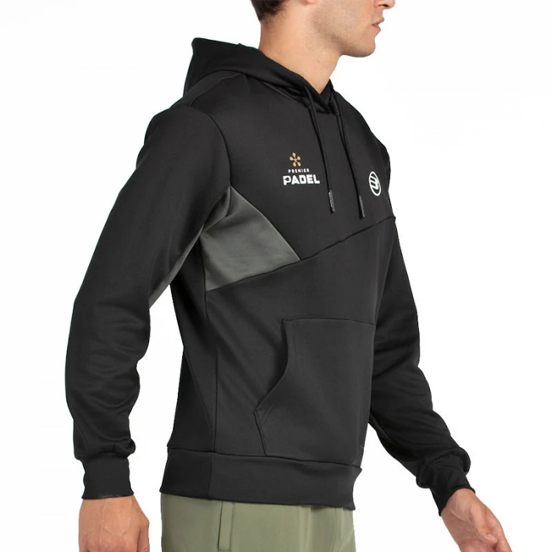 Sudadera Bullpadel Palmiro Negro 2026