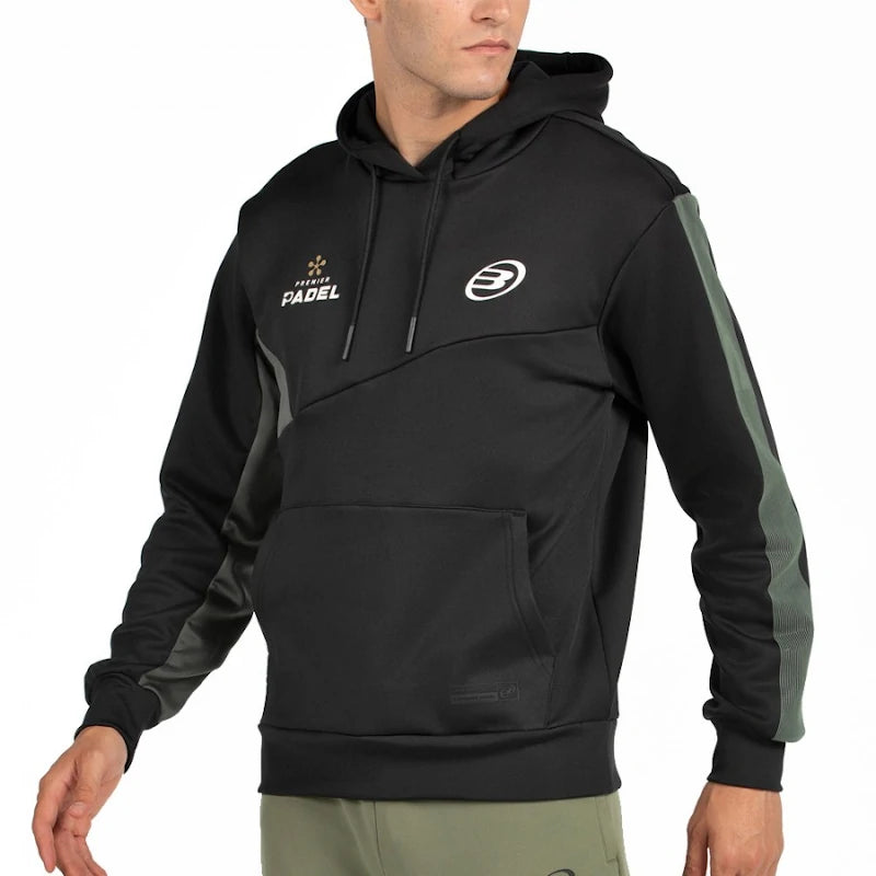 Sudadera Bullpadel Palmiro Negro 2026