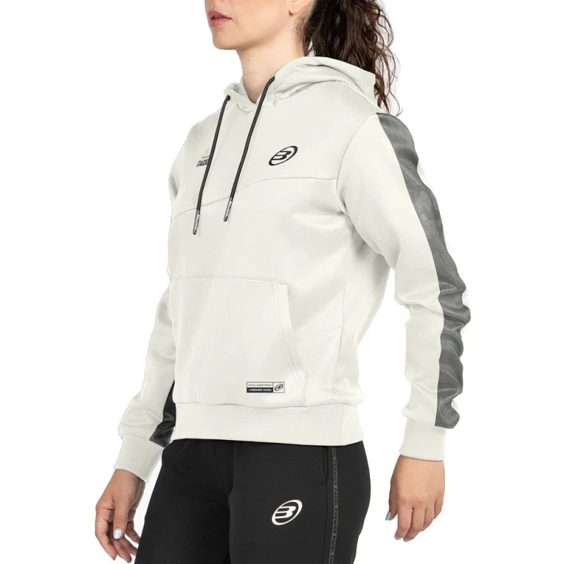 Sudadera Bullpadel Peder Blanco 2026