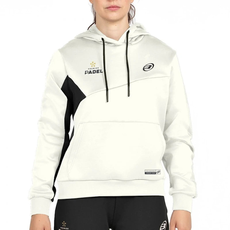 Sudadera Bullpadel Peder Blanco 2026