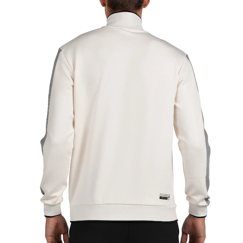Sudadera Bullpadel Pindaro Blanco