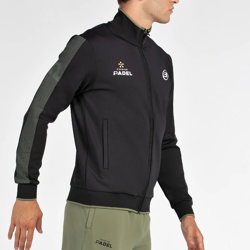 Sudadera Bullpadel Pindaro Negro