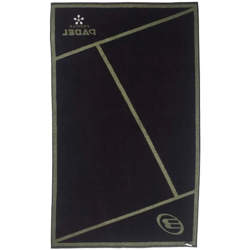Toalla Bullpadel Premier Padel 100×50 Kaki/Negro