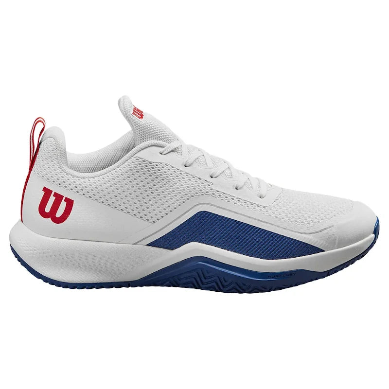 Wilson Rush Lite Weiß/Blau/Rot 2025