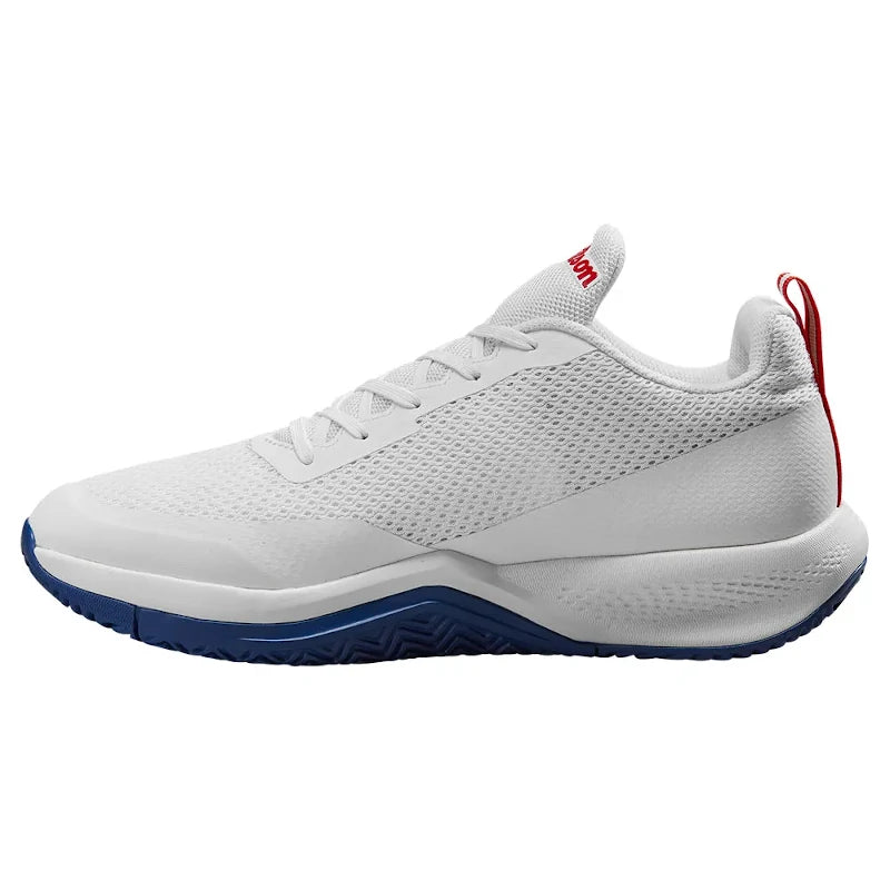 Wilson Rush Lite Weiß/Blau/Rot 2025