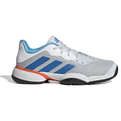 Zapatillas Adidas Barricade K Azul/Naranja/Blanco