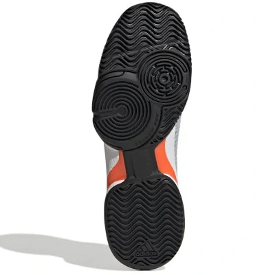 Adidas Barricade K in Blau/Orange/Weiß