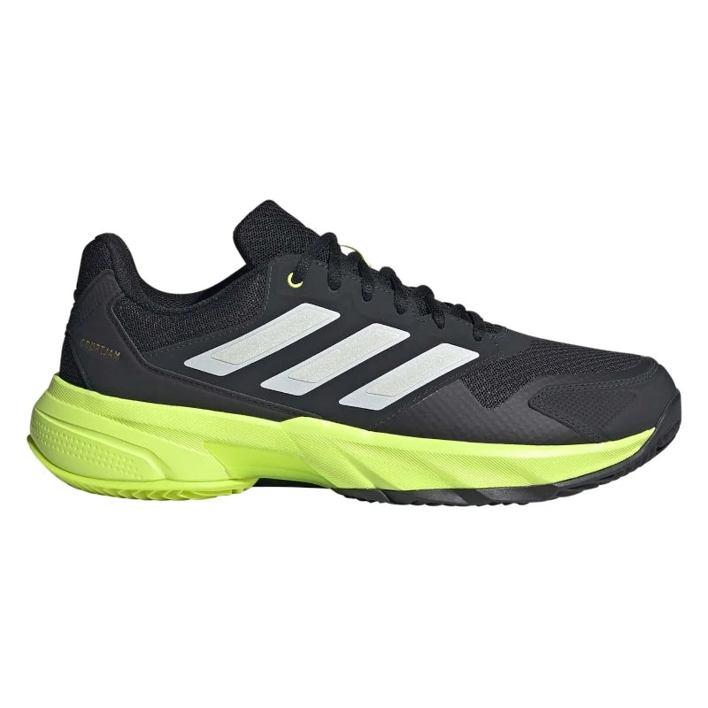Adidas Courtjam Control M Clay Carbon/Zero Met./Lucid Lemon