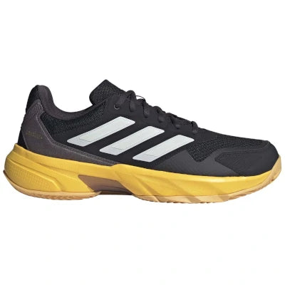 Zapatillas Adidas Courtjam Control M Negro-Amarillo