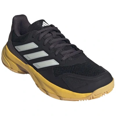 Zapatillas Adidas Courtjam Control M Negro-Amarillo