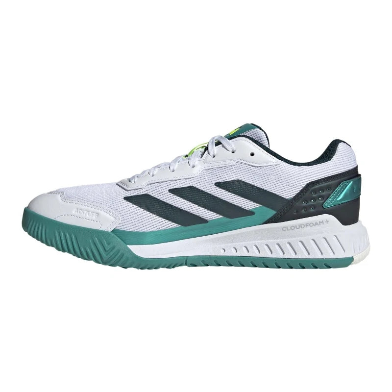 Zapatillas Adidas Courtquick Padel M Blanco/Verde 2025