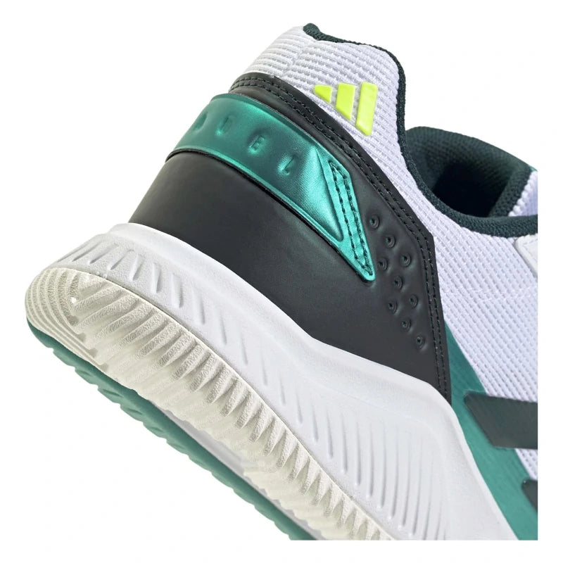 Zapatillas Adidas Courtquick Padel M Blanco/Verde 2025