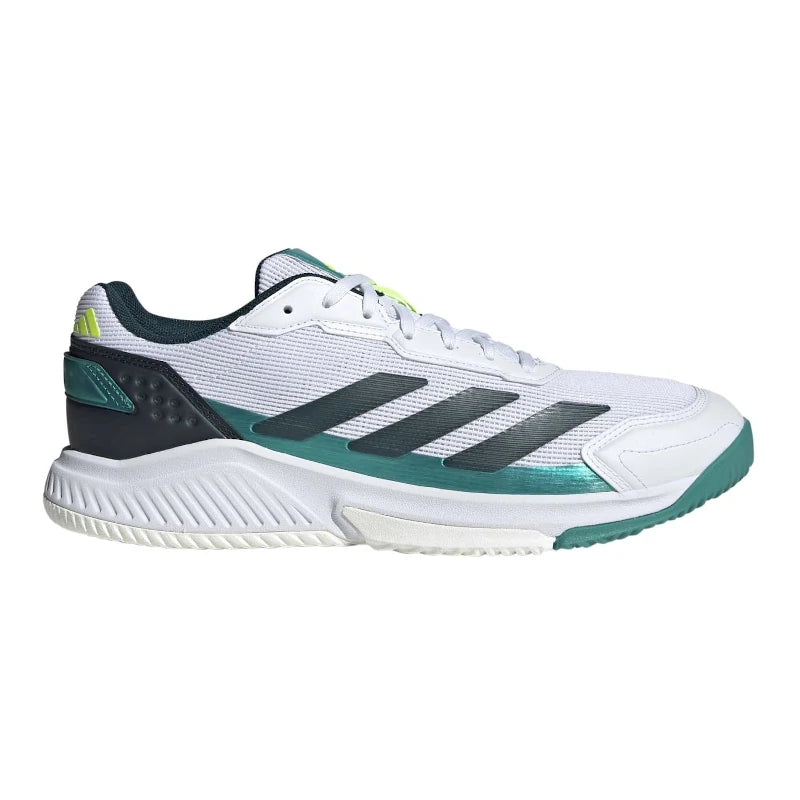 Zapatillas Adidas Courtquick Padel M Blanco/Verde 2025