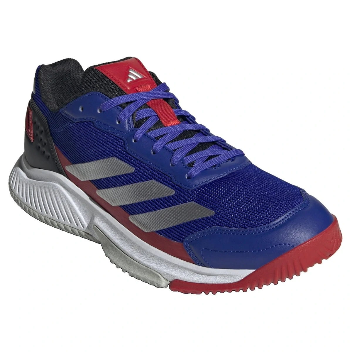 Zapatillas Adidas Courtquick Padel M Azul/Plata/Rojo
