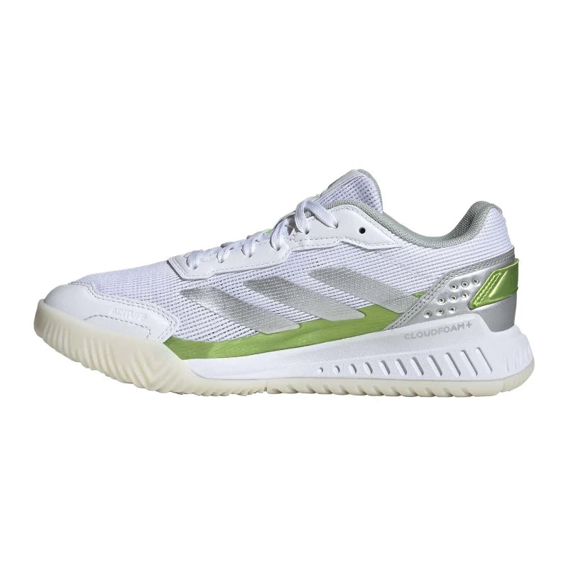 Zapatillas Adidas Courtquick Padel W Blanco/Verde