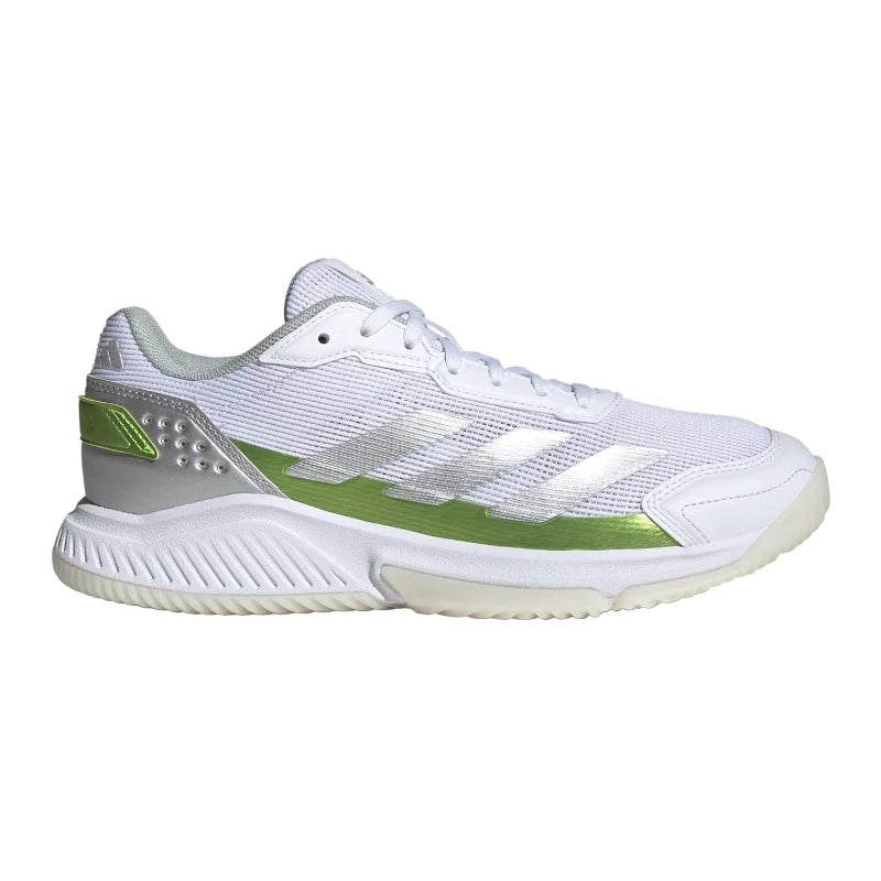 Zapatillas Adidas Courtquick Padel W Blanco/Verde