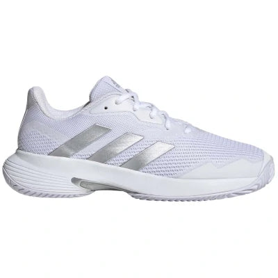 Adidas Courtjam Control W in Weiß/Silber
