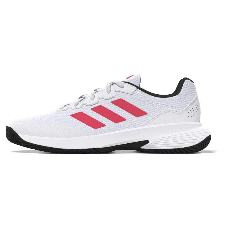 Zapatillas Adidas Gamecourt 2 M Blanco/Rojo 2025