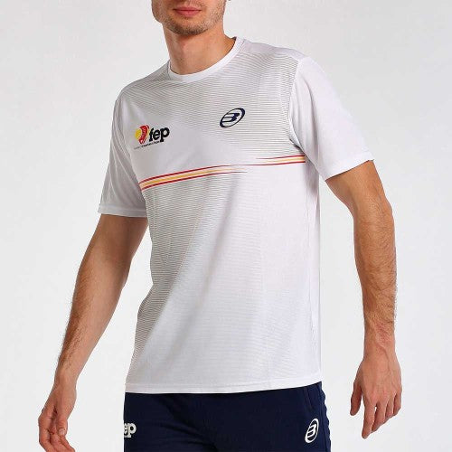Bullpadel Fang Spanish National Padel Team White T-Shirt