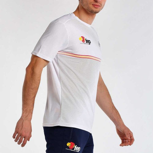 Bullpadel Fang Spanish National Padel Team White T-Shirt